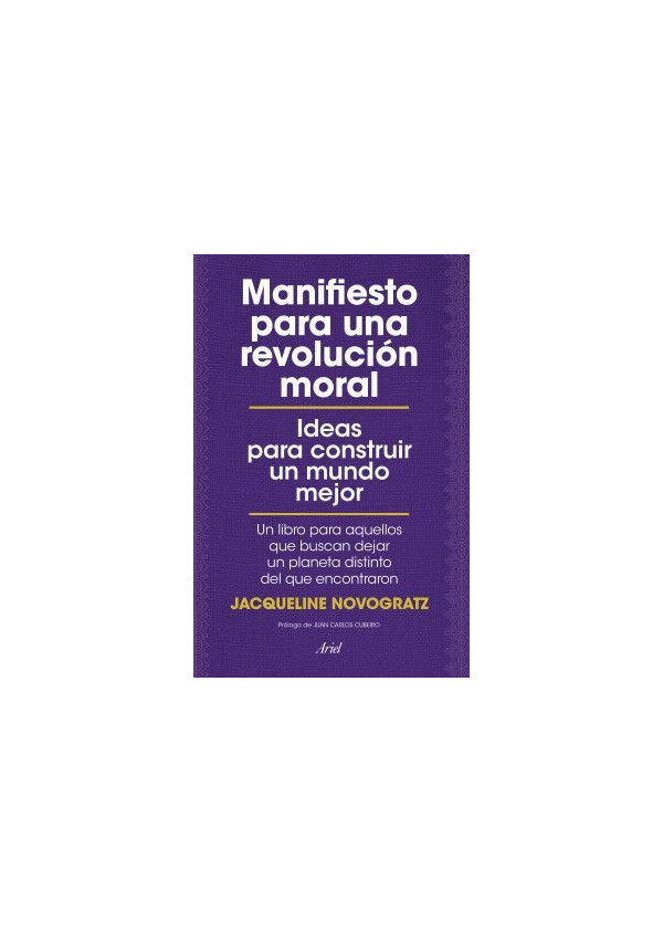 MANIFIESTO PARA UNA REVOLUCION MORAL