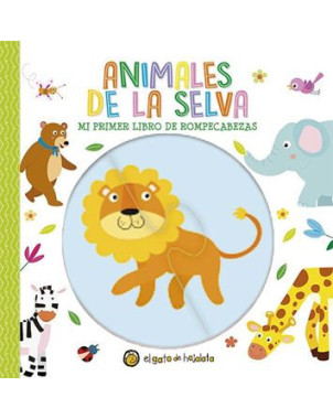 MI PRIMER LIBRO DE ROMPECABEZAS ANIMALES DE LA SELVA