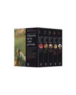 ESTUCHE HISTORIA DE LA VIDA PRIVADA. 5 TOMOS