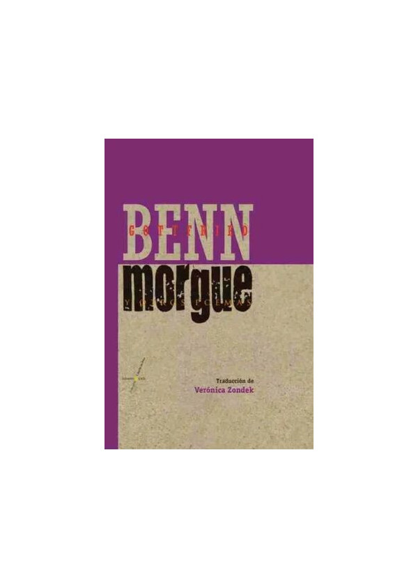 MORGUE Y OTROS POEMAS