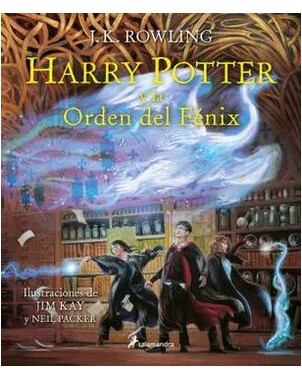 HARRY POTTER Y LA ORDEN DEL FENIX ILUSTRADO (TD)