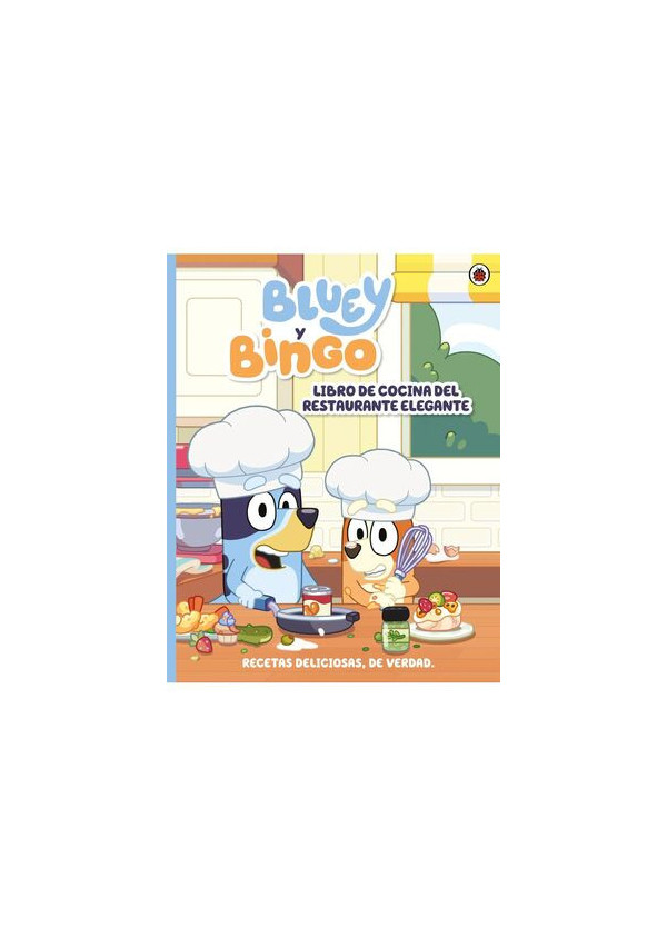 BLUEY Y BINGO LIBRO DE COCINA DEL RESTAURANTE ELEGANTE