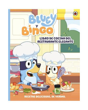 BLUEY Y BINGO LIBRO DE COCINA DEL RESTAURANTE ELEGANTE
