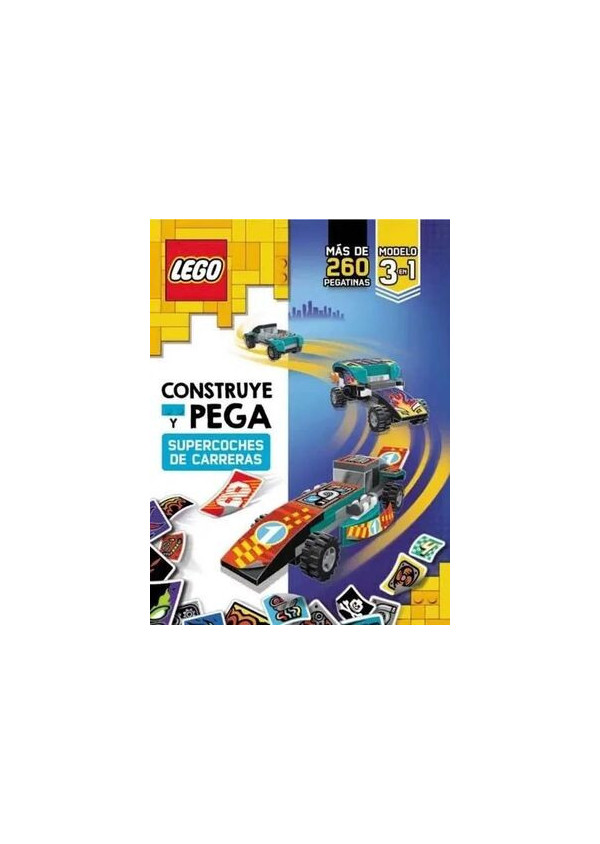 LEGO CONSTRUTE Y PEGA SUPERAUTOS DE CARRERA