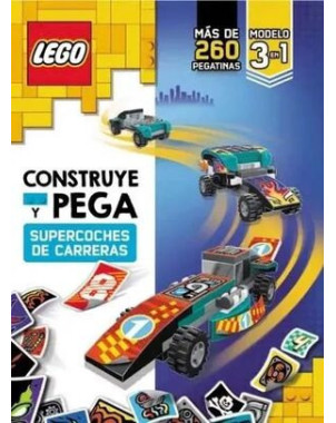 LEGO CONSTRUTE Y PEGA SUPERAUTOS DE CARRERA